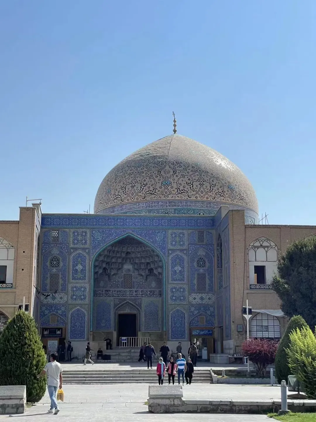 △伊斯法罕的伊玛目清真寺。（图/受访者供图）