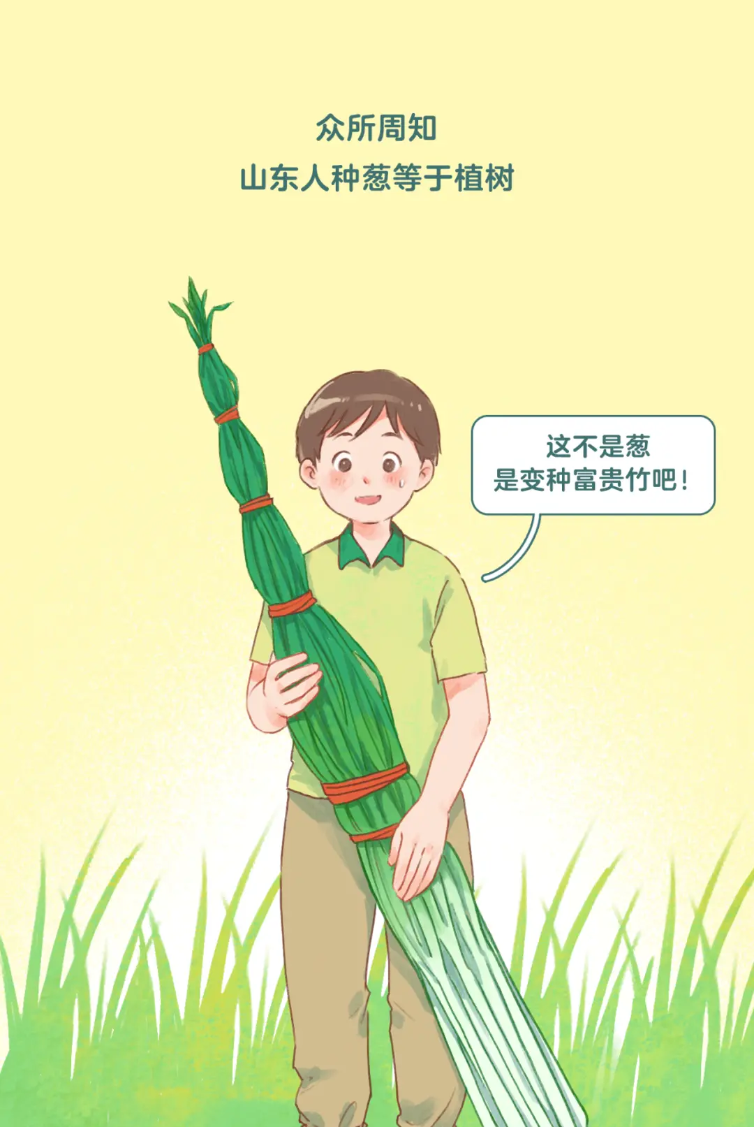 山东人骂你是小葱，是什么意思？