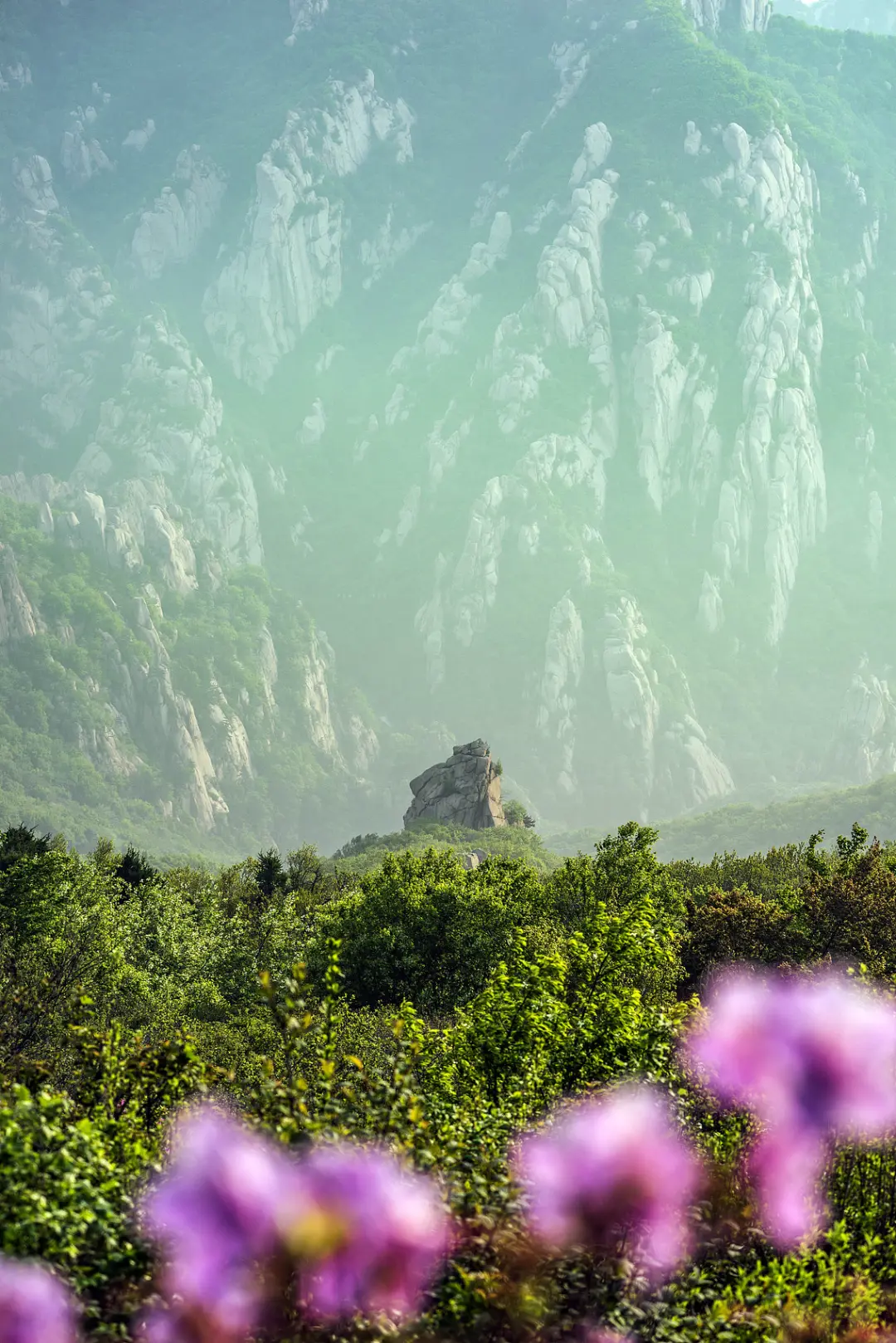 △秦皇岛，祖山天女峰。（图/视觉中国）