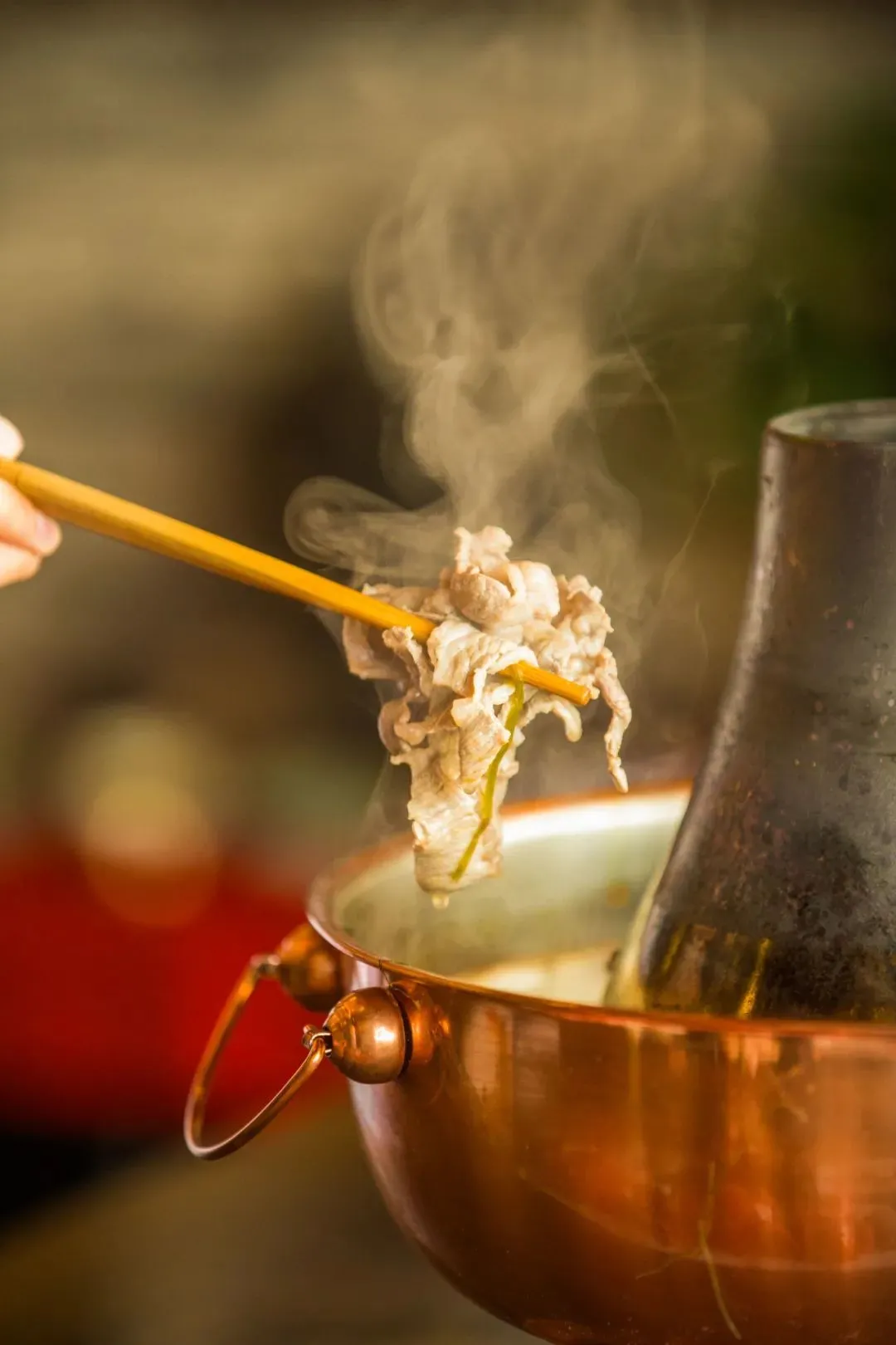 下雪天，最适合涮肉！摄影/📕：Louie的小食光