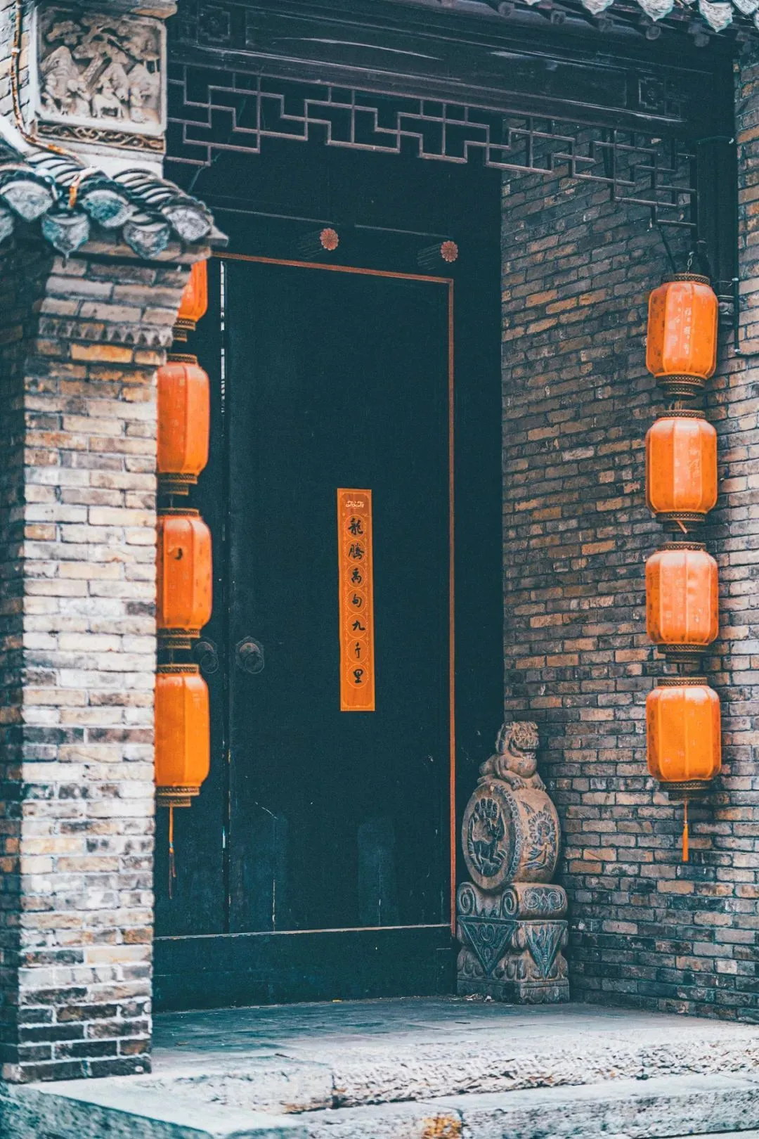 在回龙窝街道随意溜达