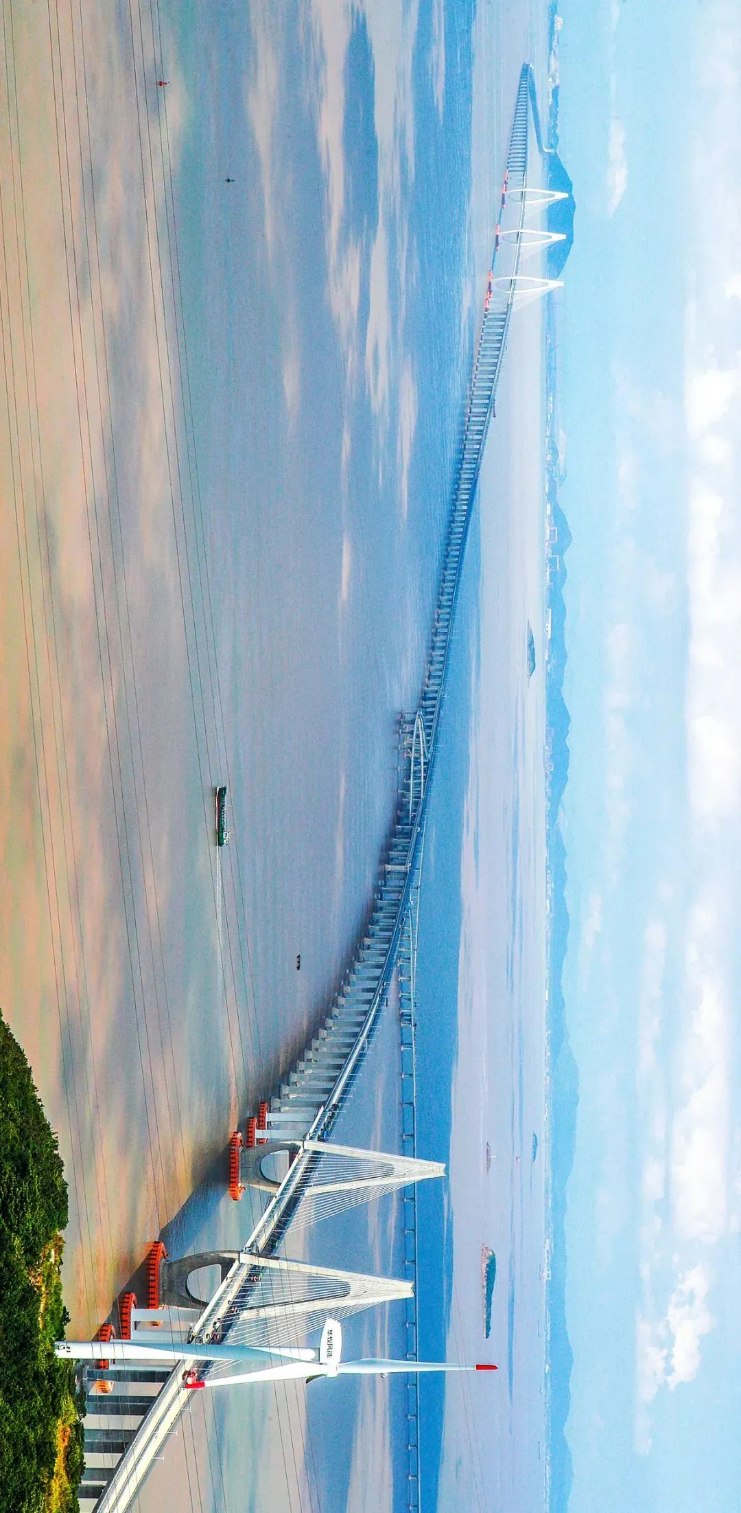舟岱跨海大桥。图/视觉中国