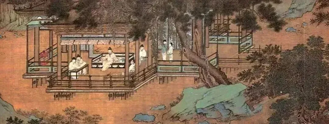 △ 仇英《醉翁亭》