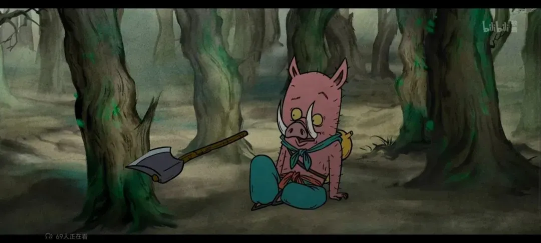 小猪妖。（图/《小妖怪的夏天》剧照）