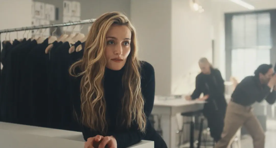 社交媒体上，大家开始种草卡罗琳同款。（图/《爱情故事：小约翰·肯尼迪与卡罗琳·贝塞特》）