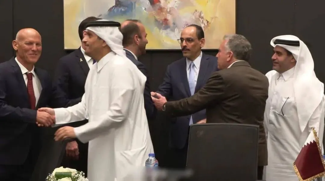 ▎埃及谈判斡旋方:卡塔尔首相兼外相、土耳其情报部长、埃及情报部长