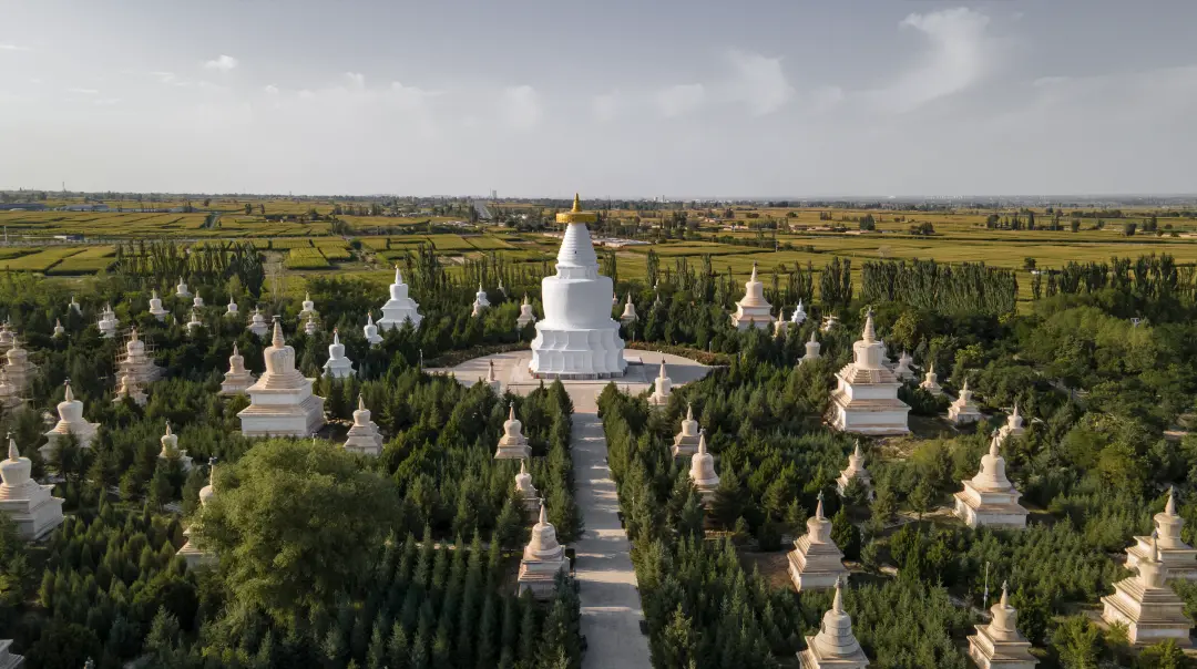 △武威白塔寺。（图/图虫创意）