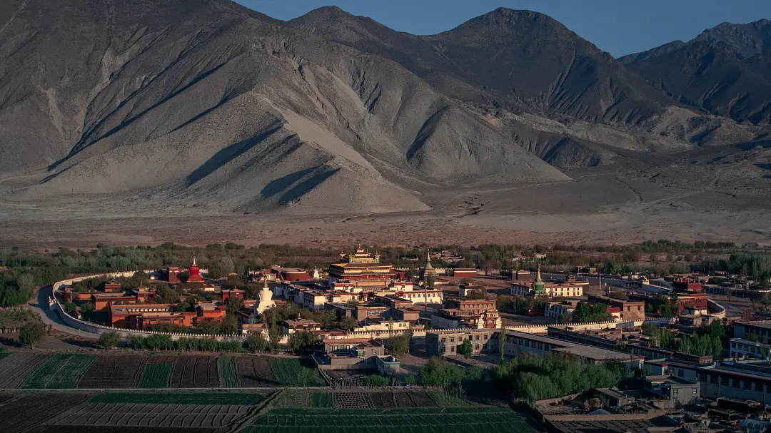 △西藏第一座寺庙——桑耶寺。（图/视觉中国）