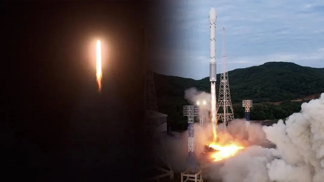 朝鲜国家宇宙开发局24日凌晨使用“千里马-1”型新型卫星运载火箭，进行了侦察卫星“万里镜-1”号的第二次发射。运载火箭的第一级和第二级飞行正常，但第三级飞行中，应急爆炸系统发生意外，导致发射失败。