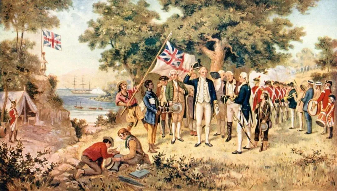 ▲ 1770年4月，英国皇家海军船长詹姆斯·库克带领船员登陆新洲，成为首批登陆澳洲东岸的欧洲人。1778年，库克船长发现了夏威夷群岛，将其命名为“三明治群岛”。