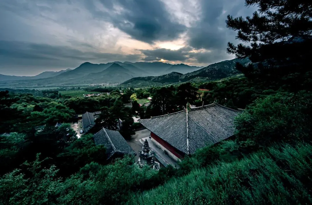 佛光寺位于山西五台县城东北的佛光山中。供图/山西省古建筑与彩塑壁画保护研究院佛光寺保护利用部