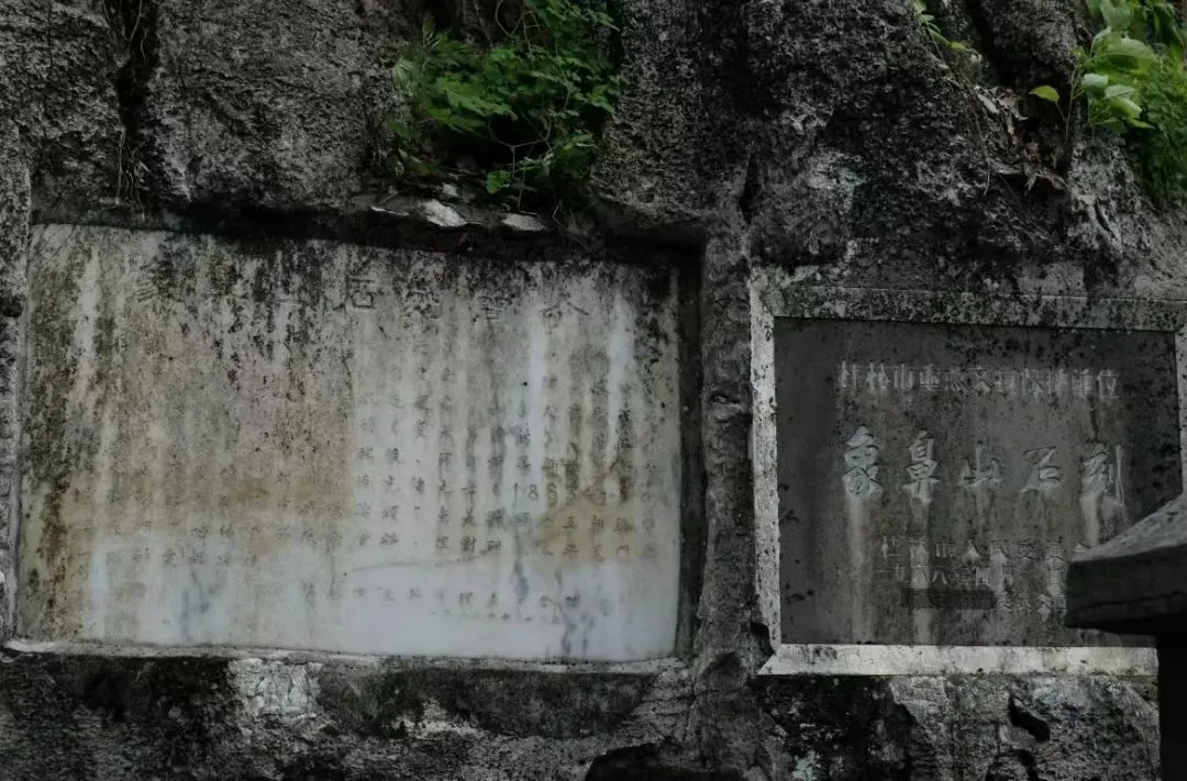 △广西石刻群是汉化的佐证。（图/小红书截图@每天都要小鱼干儿）