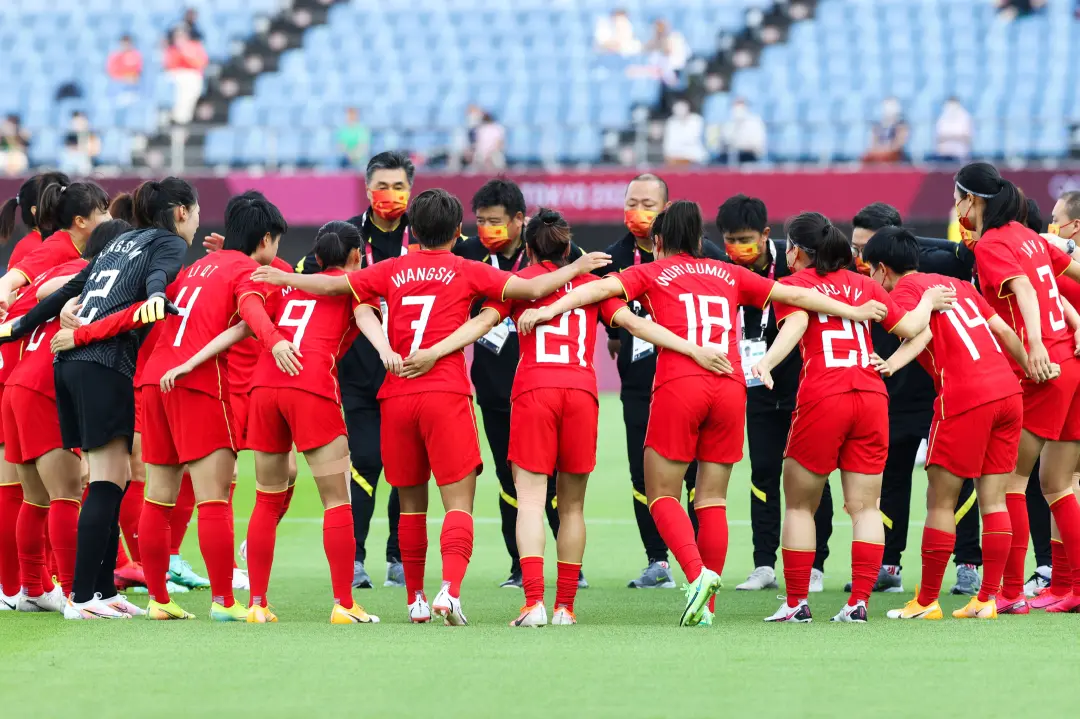 东京奥运会上的中国女足