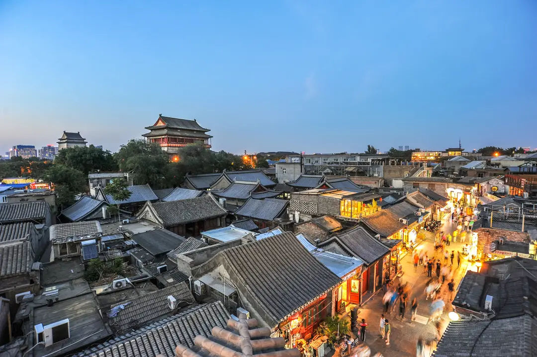 △老北京胡同烟袋斜街。（图/视觉中国）