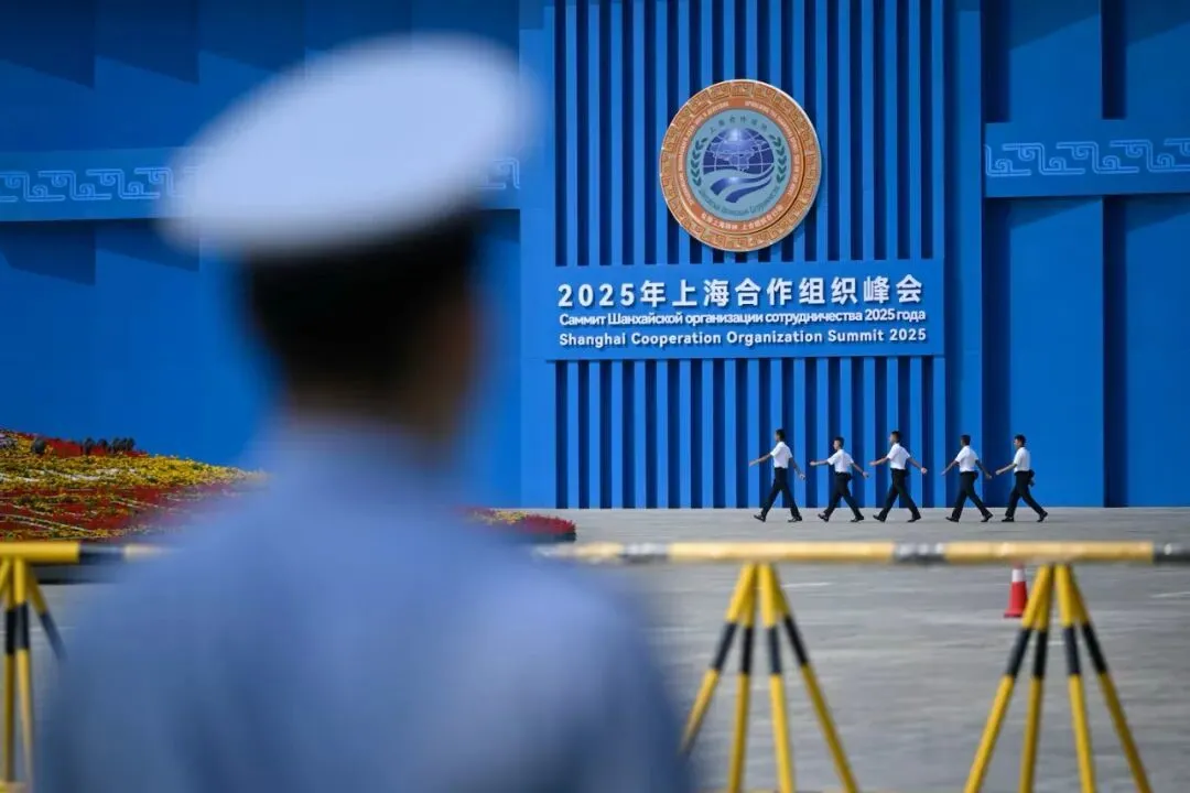 ▲2025年上海合作组织峰会。（图源：盖蒂图片社）