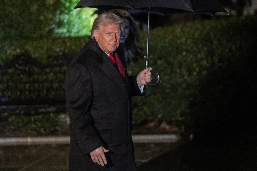 特朗普/新华社记者 胡友松 摄