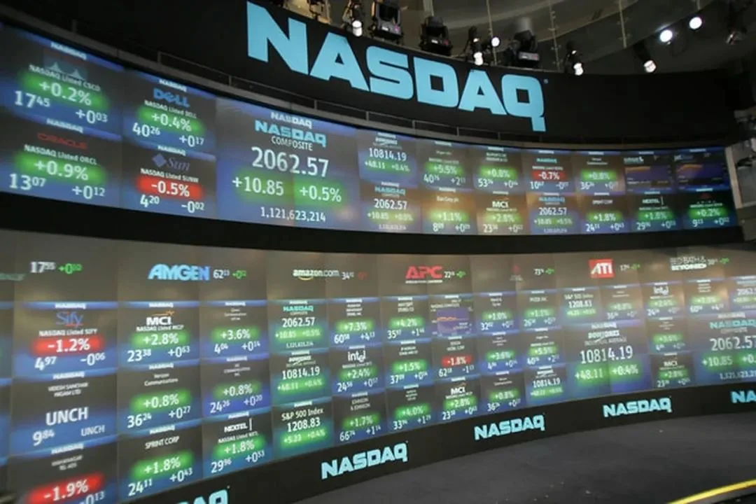 图/纳斯达克股票交易所是全球第二大的证券交易平台，仅次于纽约证券交易所。