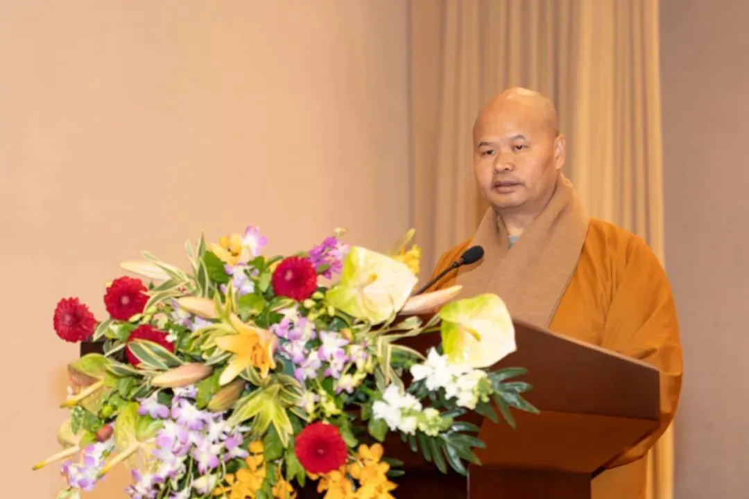 本寺方丈纯闻大和尚致辞