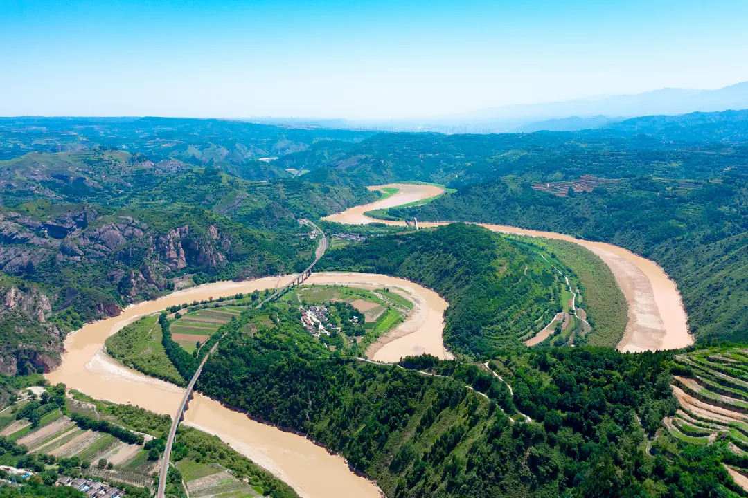 △渭河泽被，宝鸡水源充足。（图/视觉中国）