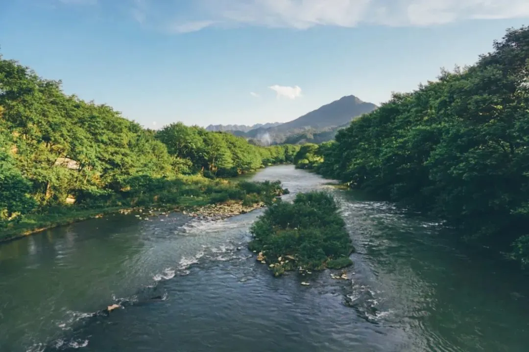桂东县沙田镇夏天风景@Joy_HONG.