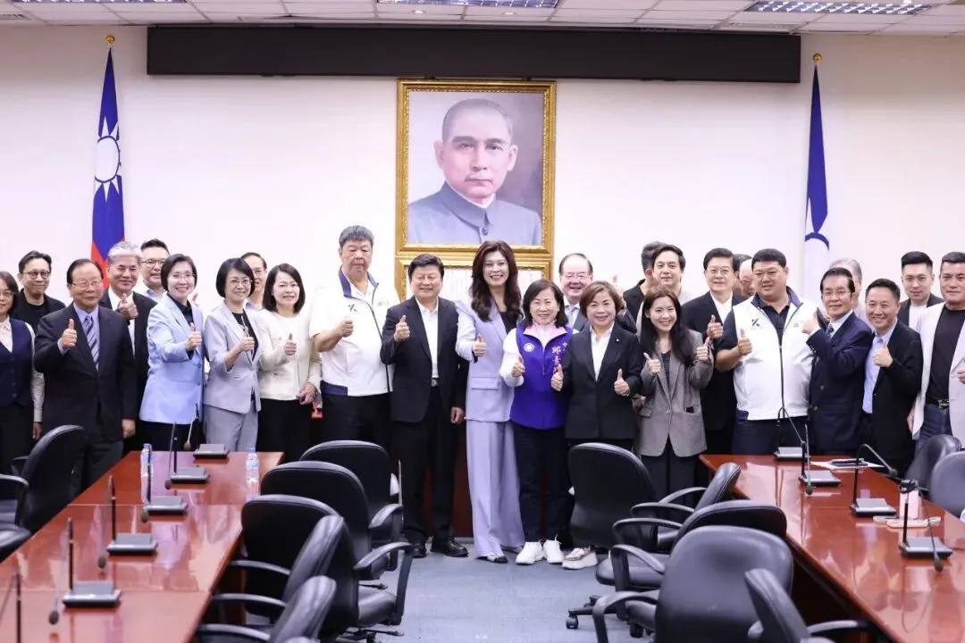 ▎4月7日上午，鄭麗文召開「2026和平之旅」啟程中外記者會。圖源：鄭麗文臉書