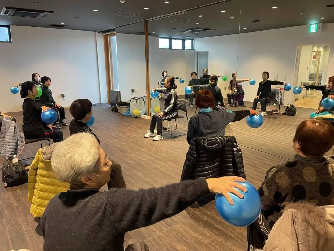 入住喜寿会的人。(图/Facebook@社会福祉法人喜寿会)
