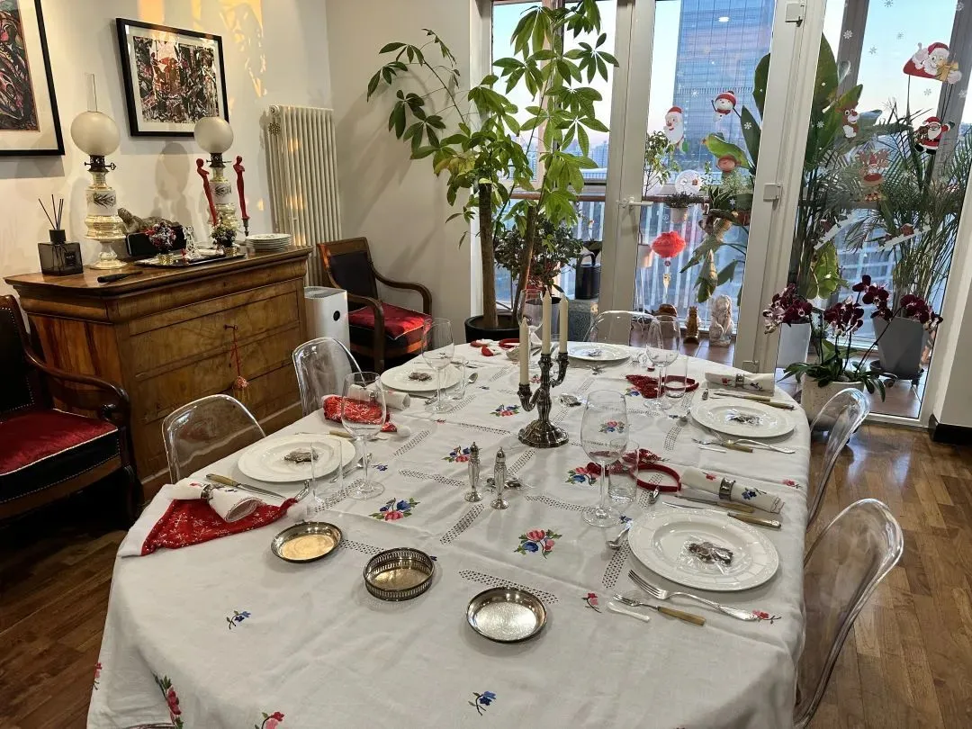 家中已经有了圣诞氛围