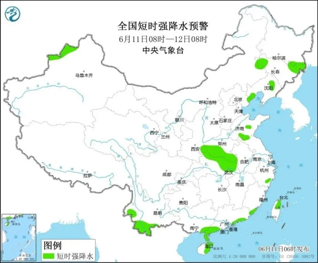 强对流天气来袭！陕西等地将有8-10级雷暴大风或冰雹-陕西强降雨来袭 多地发布最高级暴雨预警