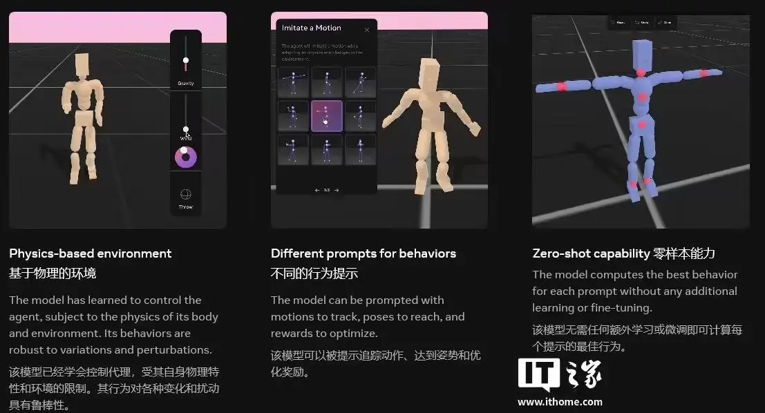 Meta发布Motivo AI模型,打造更逼真元宇宙体验(图1) Meta发布Motivo AI模型,打造更逼真元宇宙体验(图1)