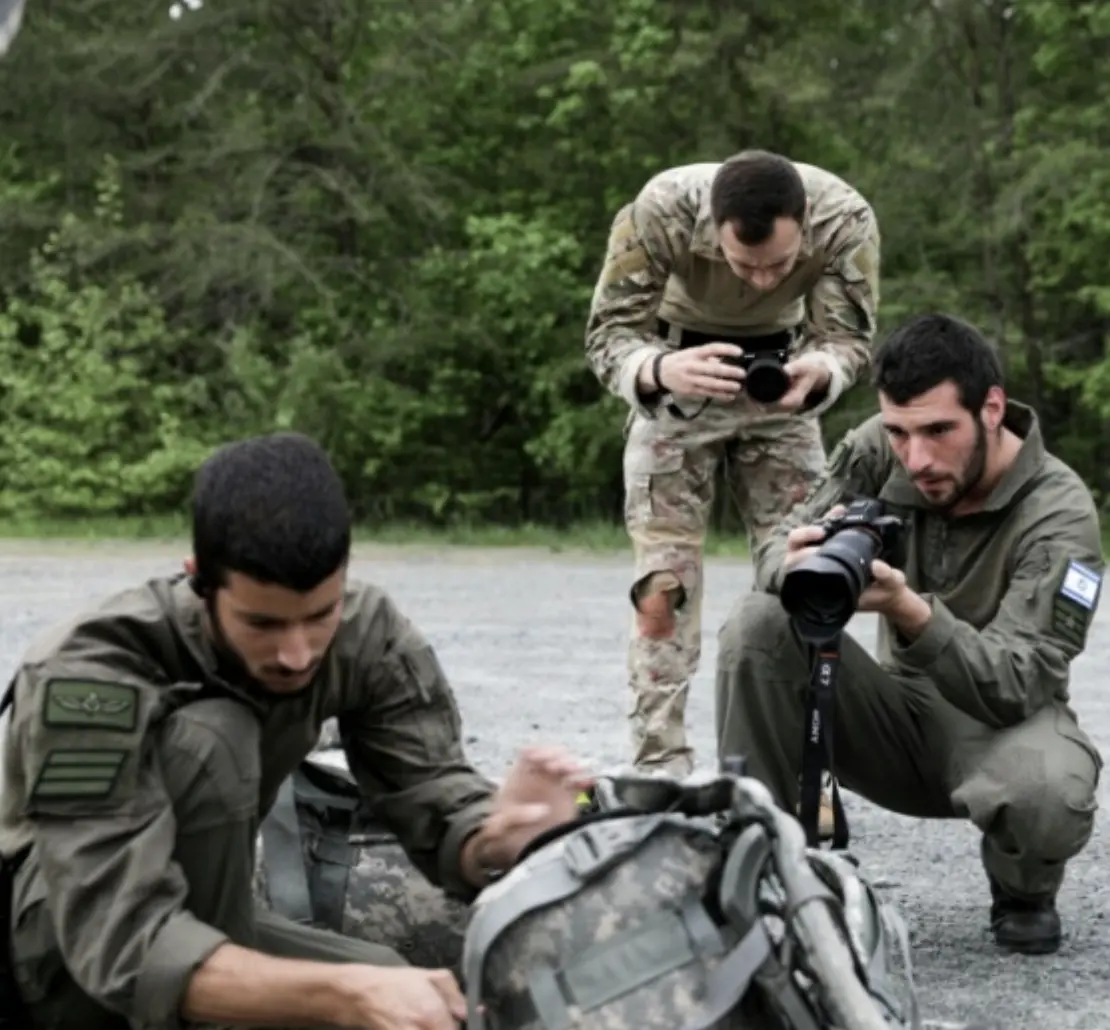 ▲图为2019年在美国参与“战地摄影”竞赛的以军士兵。