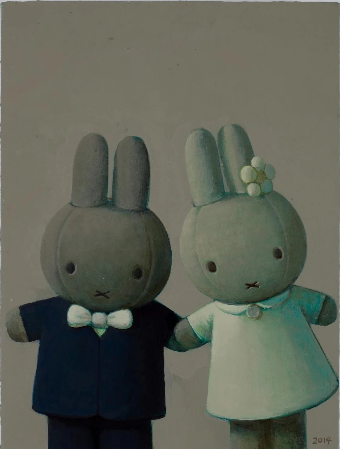 翕兮 | 刘野：每一幅作品都是我的自画像-艺术家刘野代表作品