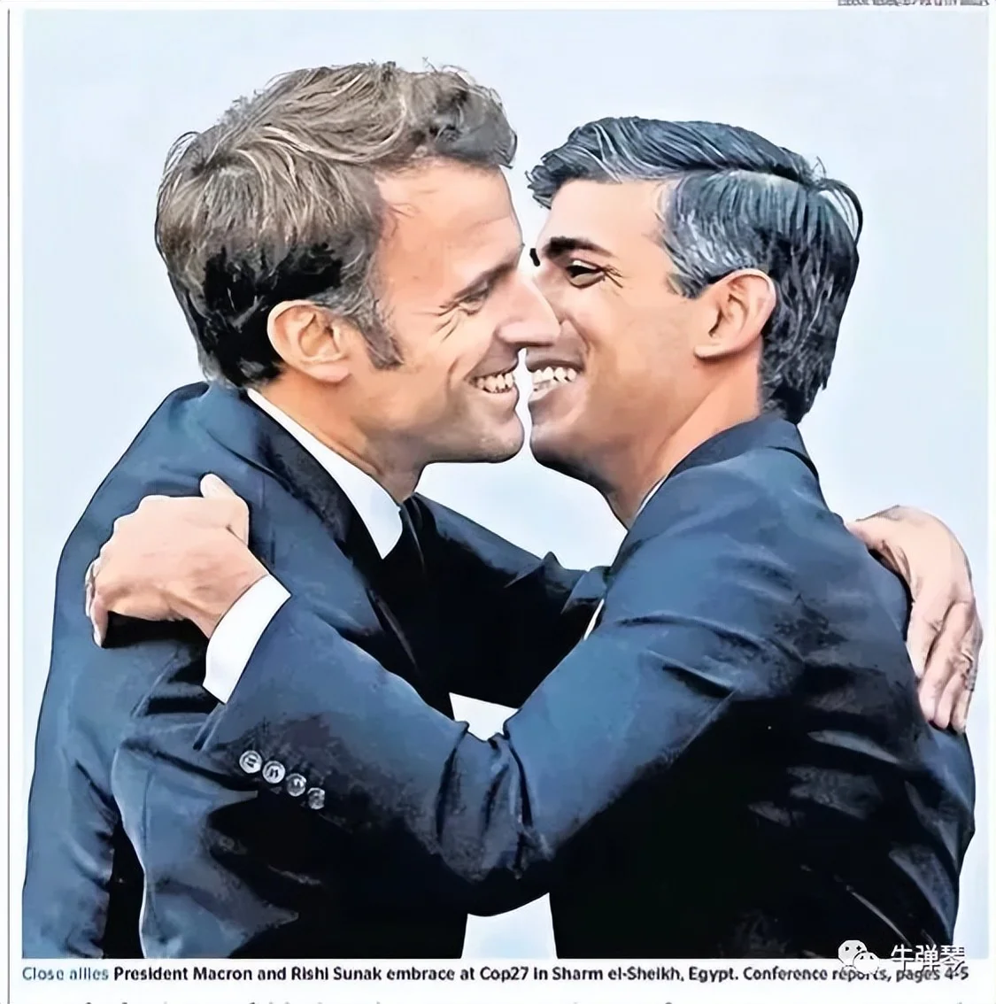 法国总统和英国首相亲自赌球 心机真不是一点点