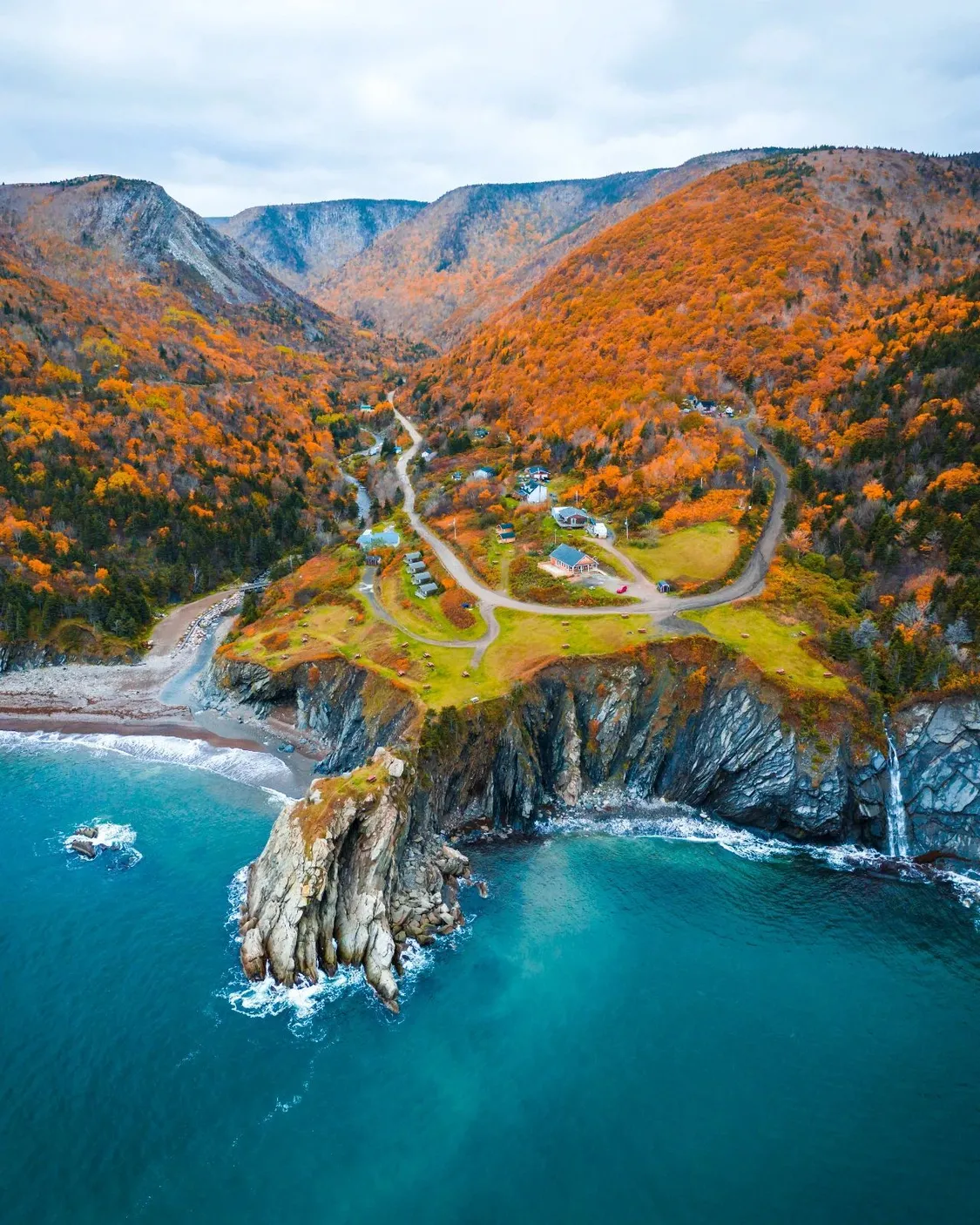 卡伯特公路。（图/Tourism Nova Scotia /Tom Cochrane）