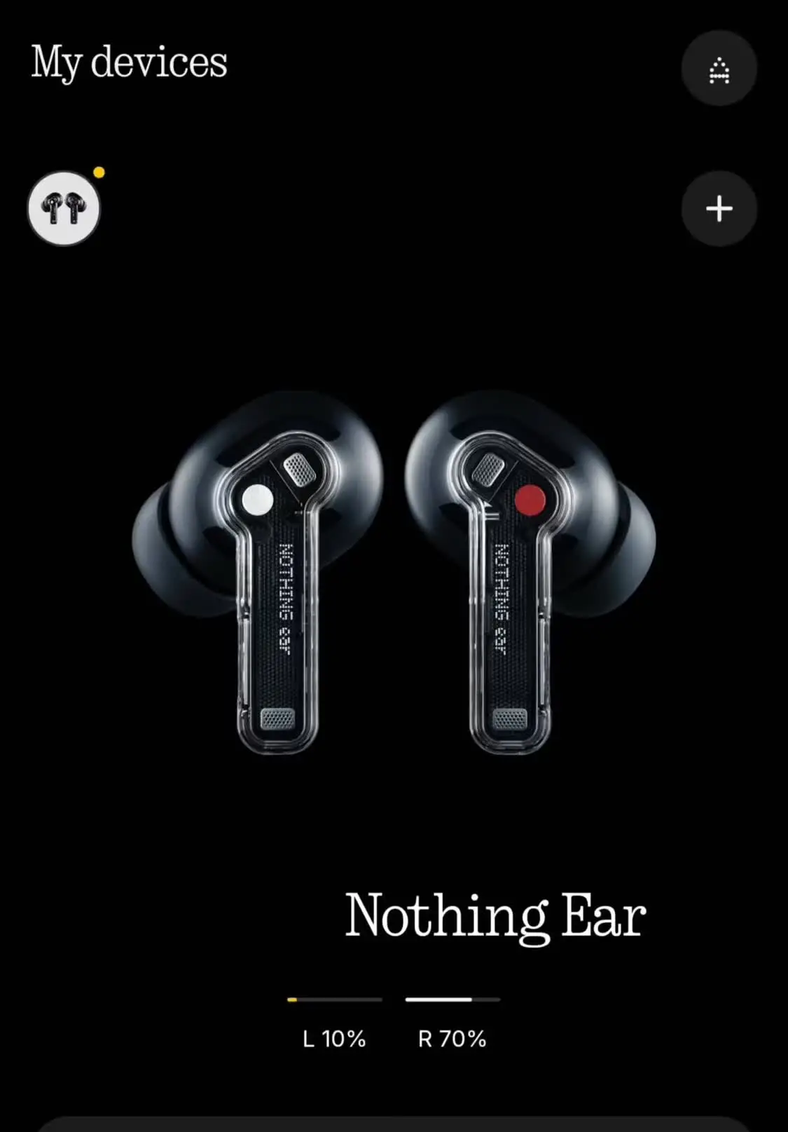 Nothing Ear irregular battery drain