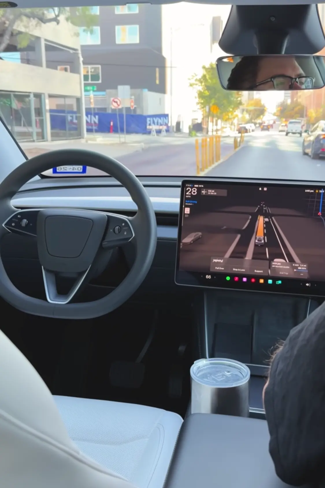 奥斯汀的特斯拉自动驾驶出租车