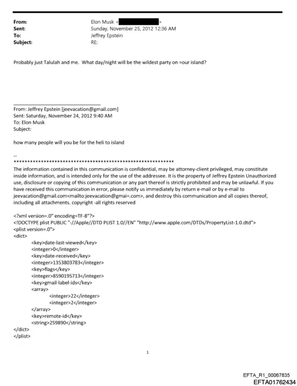 马斯克与爱泼斯坦沟通登岛安排