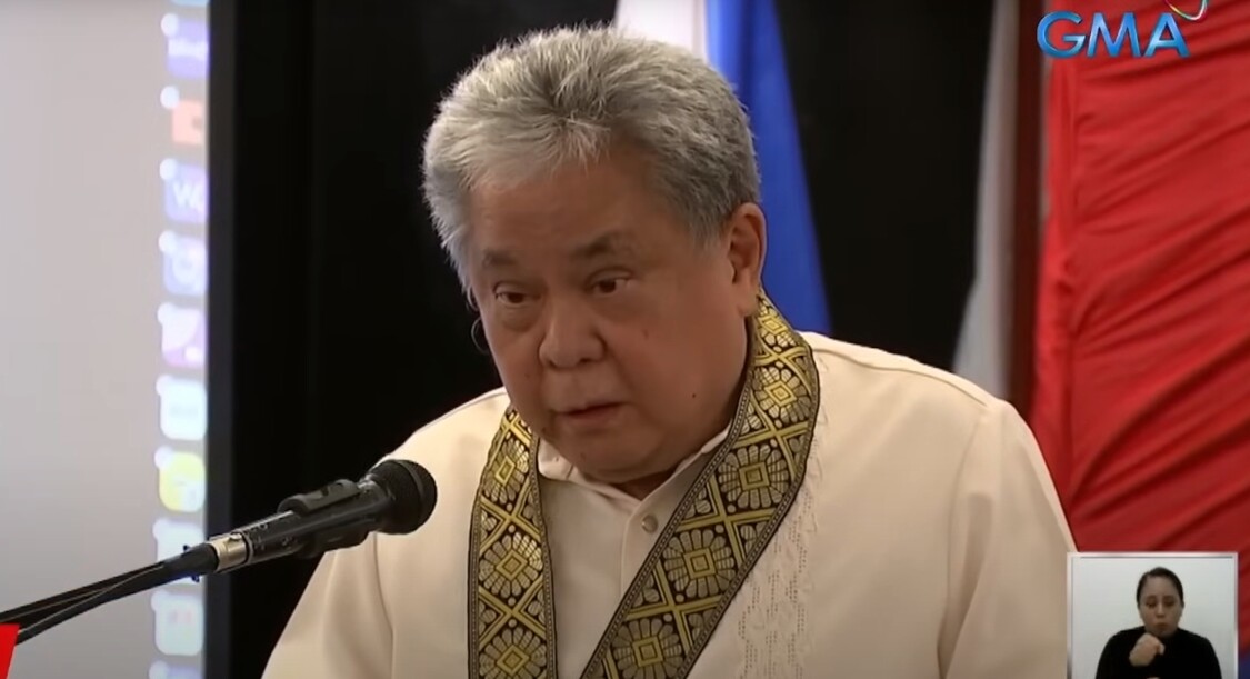 菲前总统发言人蒂格劳在议会发表讲话