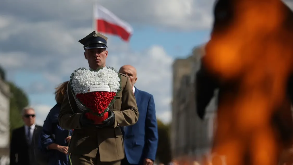 当地时间9月1日，波兰纪念国家遭纳粹德国入侵83周年，图自美媒