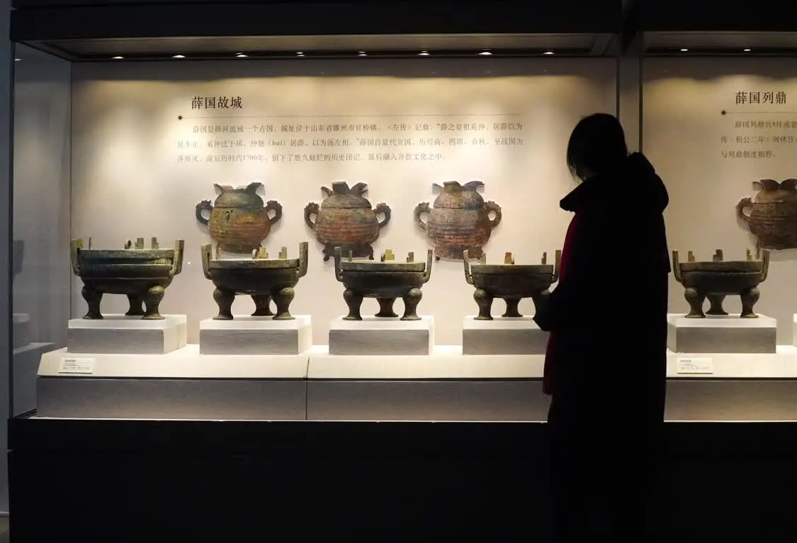 孔子博物馆举行山东文物精品展