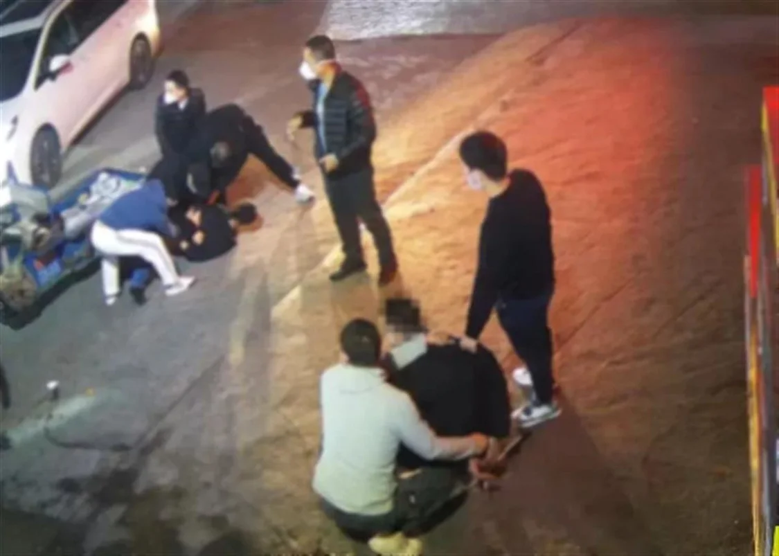 三名犯罪嫌疑人在东莞被抓（图片来源：江门公安）
