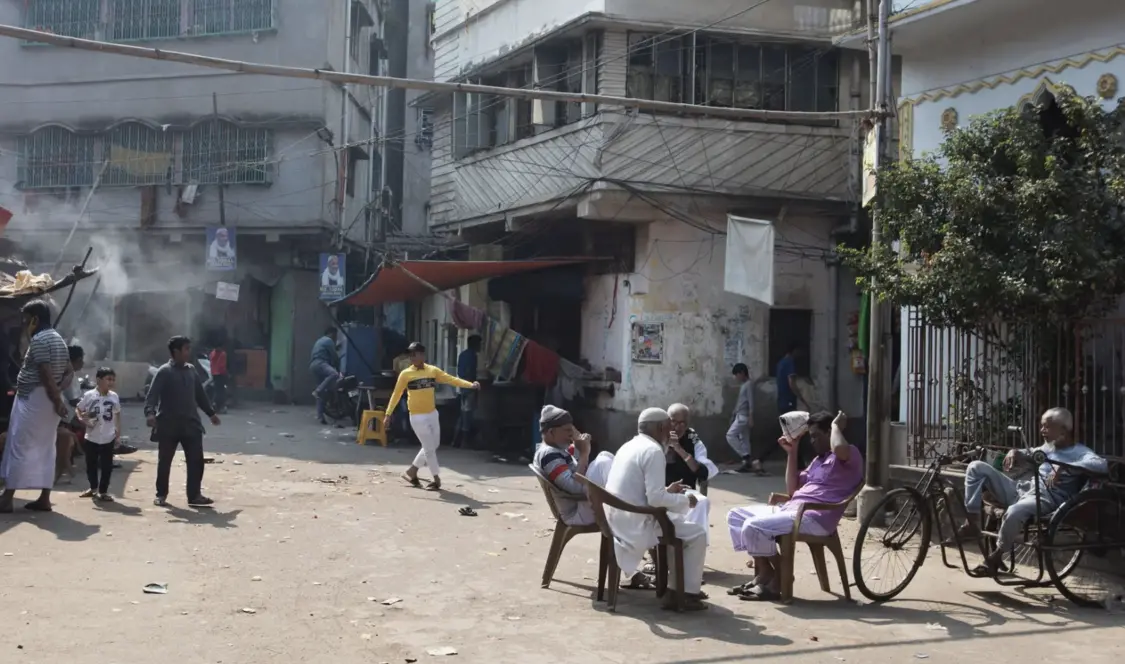 印度加爾各答地區的街頭（圖源：社交媒體）