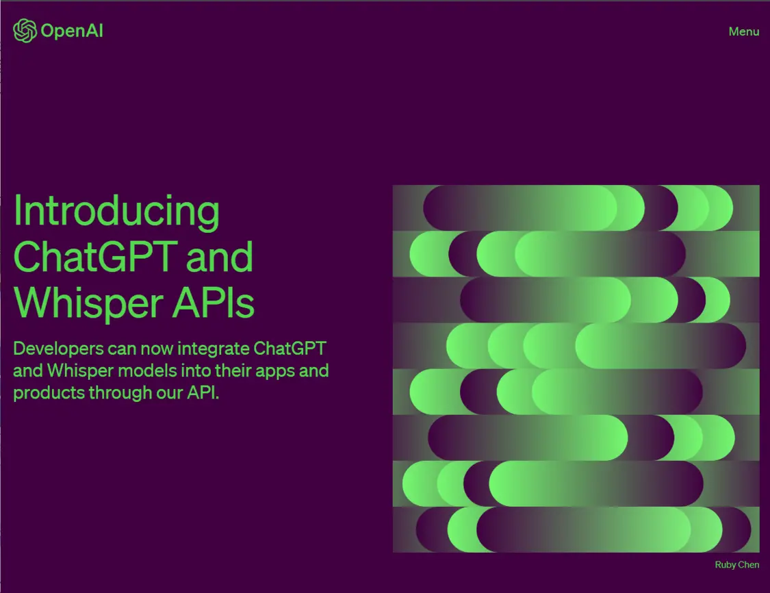 OpenAI宣布开放API 开发人员可将ChatGPT集成到自己的产品中
