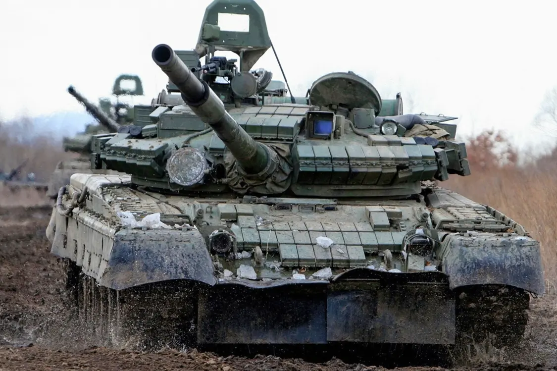 俄军T-80BV主战坦克 资料图 图源：外媒