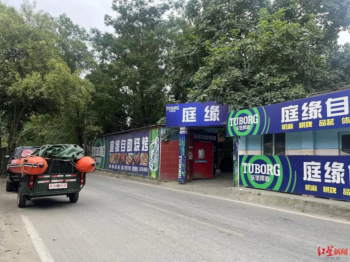 ▲露天烧烤店