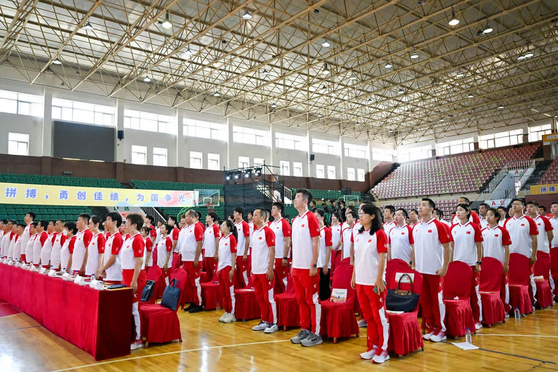 奋勇争先展现风貌 中国大学生体育代表团期待闪耀成都