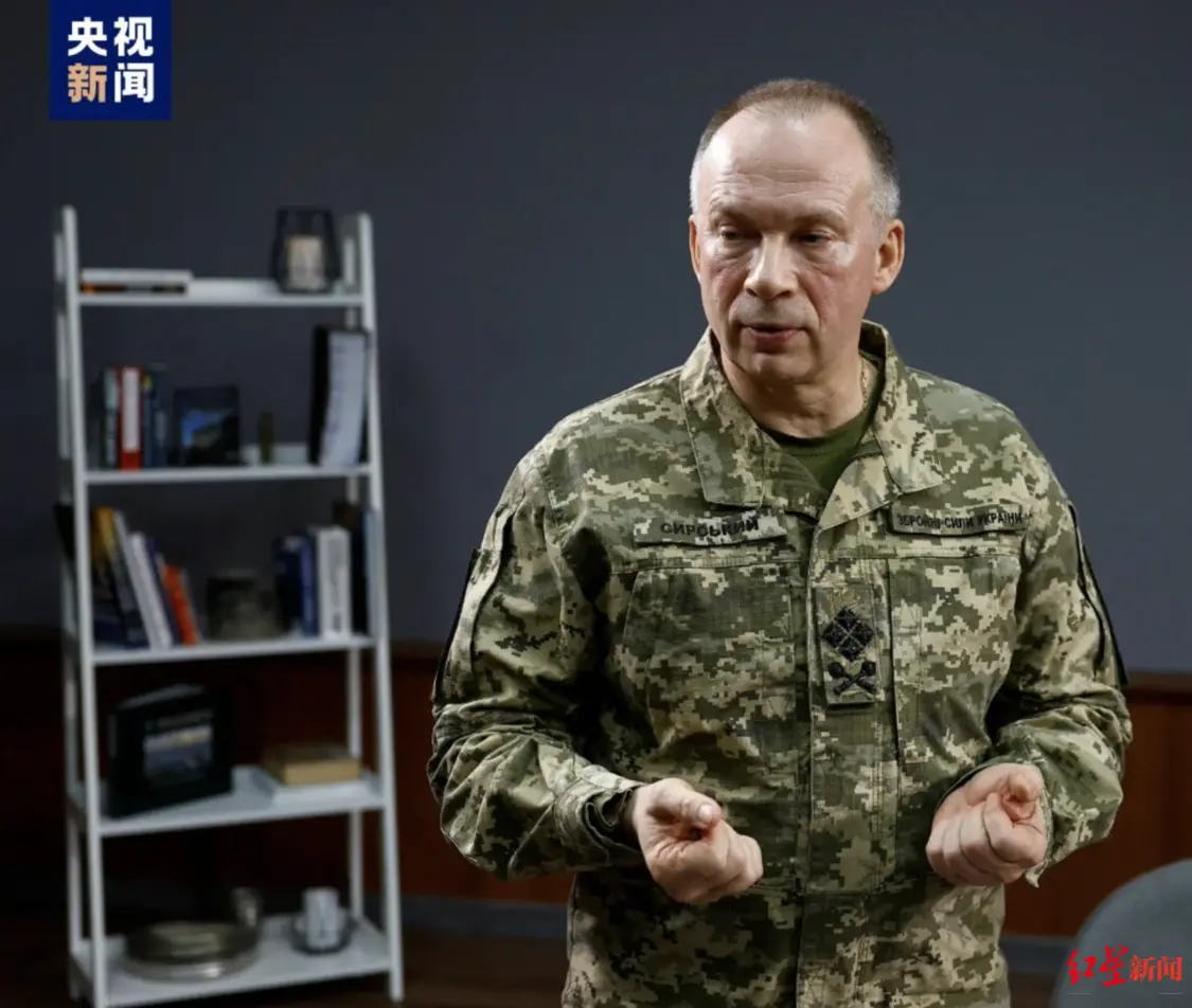 ▲现年58岁的瑟尔斯基被任命为乌克兰武装部队新总司令