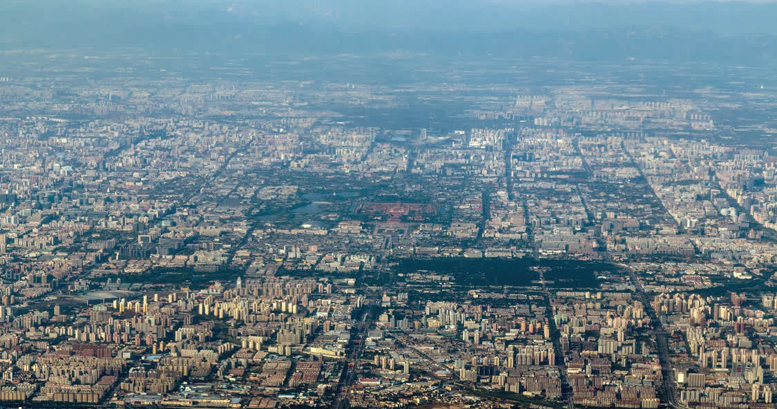 北京俯瞰圖
