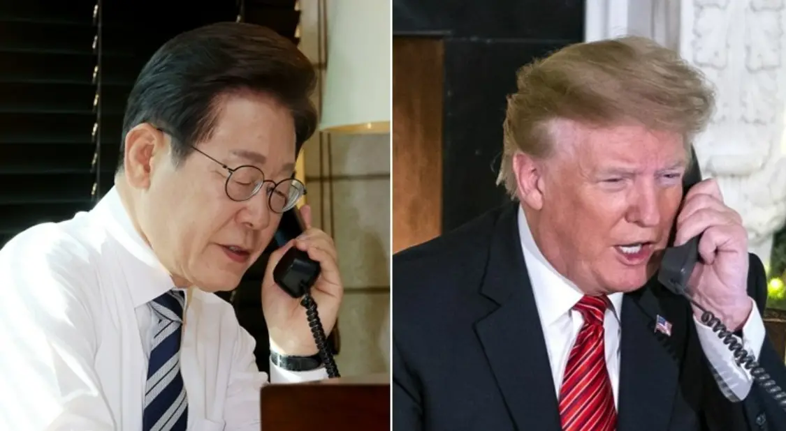 首次通話,韓國總統李在明與美總統特朗普「約球」