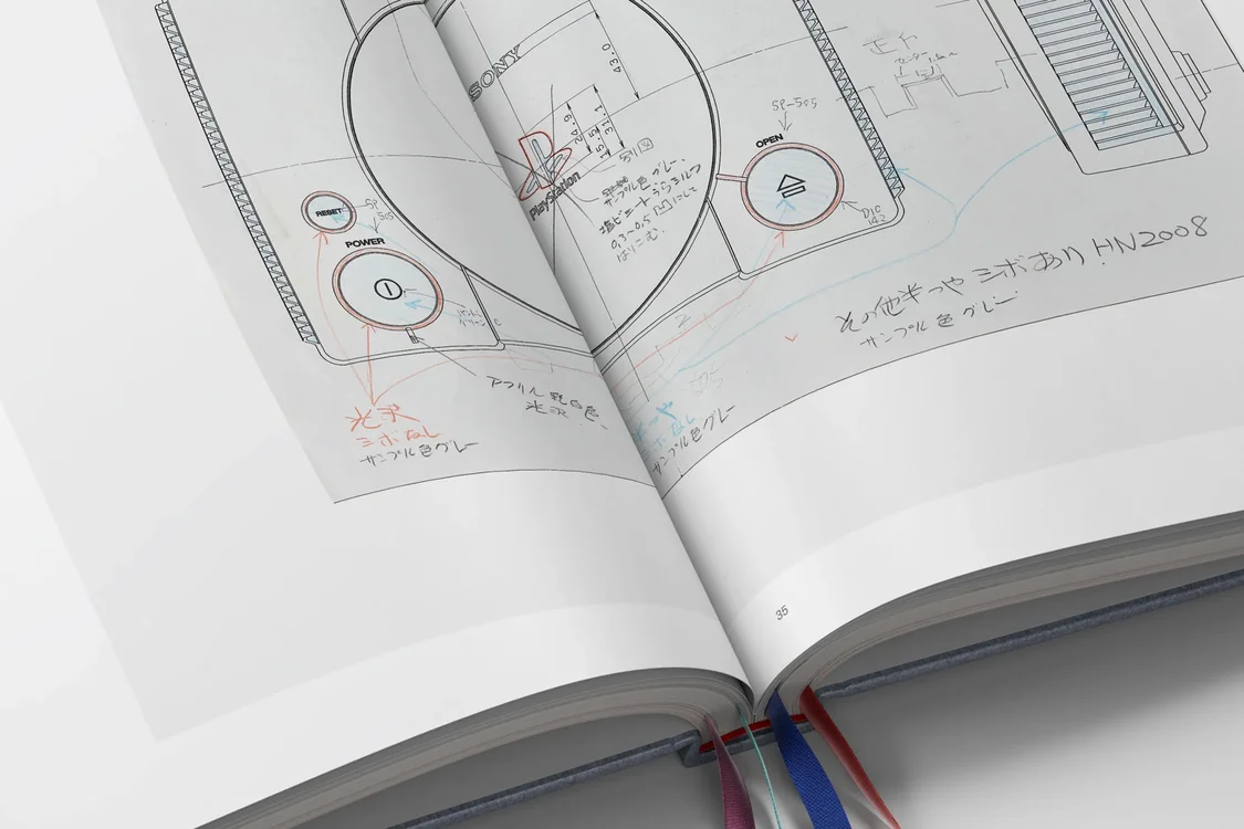 <em>The book includes technical illustrations of Sony consoles that never made it pass the design stage.</em>