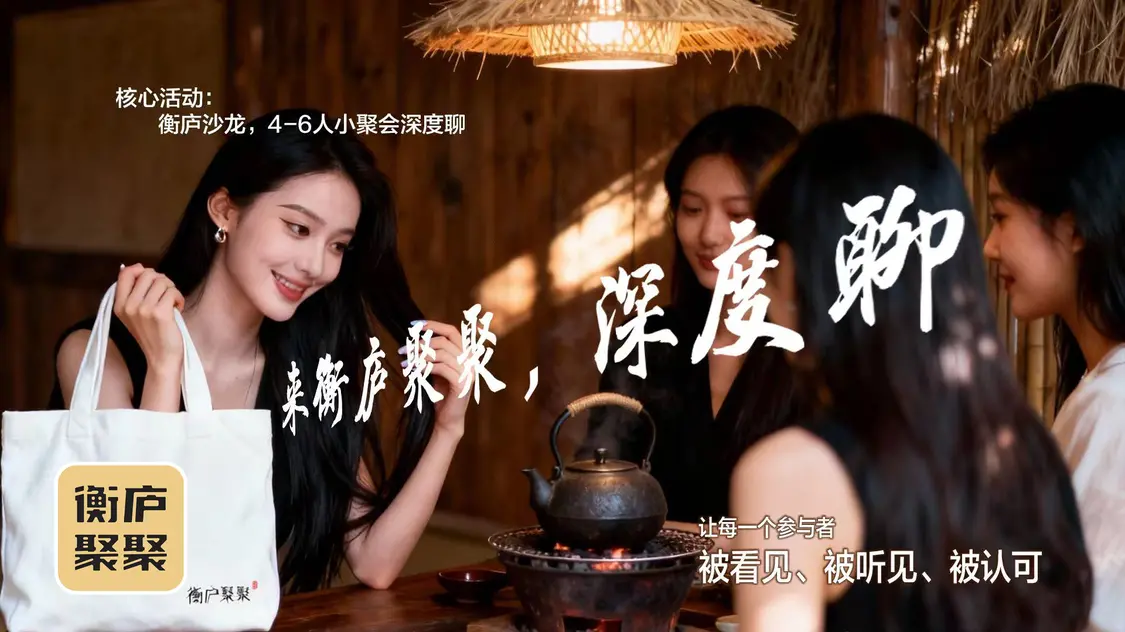 衡庐聚聚创始人访谈手记：我们为什么要做一件“傻事”？_https://www.izongheng.net_快讯_第2张